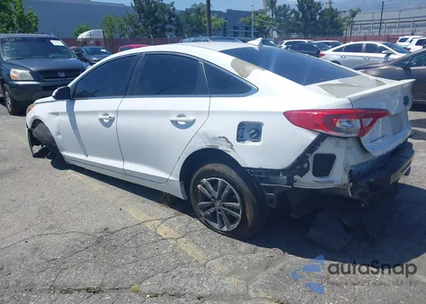 2017 Hyundai Sonata Se из США, поврежденный, VIN 5NPE24AFXHH574114